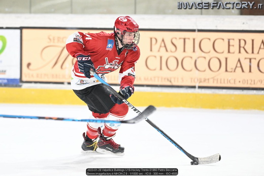 2023-01-29 Valpellice Bulldogs U19-Hockey Trento 01960 Pietro Beccaria